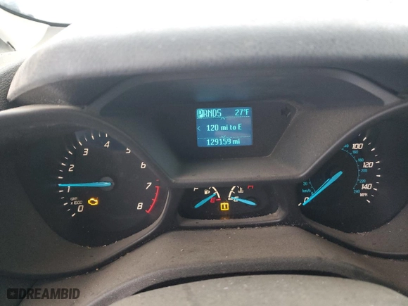 2016 Ford Transit Connect XL with VIN NM0LS6E73G1234019, listed as a Copart auction lot 45547435 with 129,159 mi miles and Salvage Title. Bid and sale history available at carsss.com. Image 9.