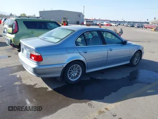 2003 BMW 5 Series 530i with VIN WBADT53483CE94499, listed as a IAAI auction lot 41957118 with 1 mi miles. Bid and sale history available at carsss.com. Image 4.