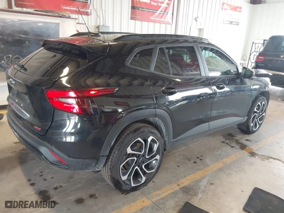 2025 Chevrolet Trax 2RS with VIN KL77LJEP6SC128436, listed as a IAAI auction lot 41706172 with 3,391 mi miles. Bid and sale history available at carsss.com. Image 4.