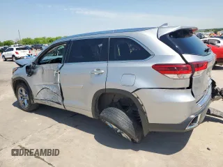 2019 Toyota Highlander Limited с VIN 5TDDZRFH7KS976527, выставлен на аукционе Copart как лот 52590495 с пробегом 31 968 миль миль и Списание • Salvage title. История ставок и продаж доступна на DreamBid. Изображение 2.