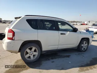 2007 Jeep Compass Sport with VIN 1J8FT47047D418703, listed as a Copart auction lot 77315704 with 159,932 mi miles and Salvage Title. Bid and sale history available at carsss.com. Image 3.