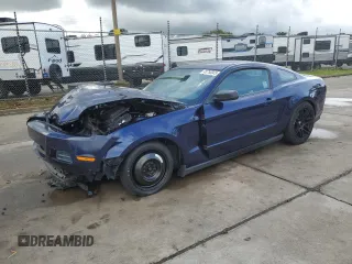 2011 Ford Mustang V6 with VIN 1ZVBP8AM6B5169544, listed as a Copart auction lot 48750345 with 93,824 mi miles and Salvage Title. Bid and sale history available at carsss.com. Image 1.