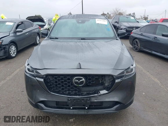 2022 Mazda CX-5 2.5 Turbo with VIN JM3KFBAY8N0647204, listed as a IAAI auction lot 41567490 with 40,396 mi miles and . Bid and sale history available at carsss.com. Image 12.