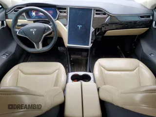 2015 Tesla Model S 85D with VIN 5YJSA1S21FF089159, listed as a Copart auction lot 51504605 with 58,944 mi miles and Clean Title. Bid and sale history available at carsss.com. Image 8.