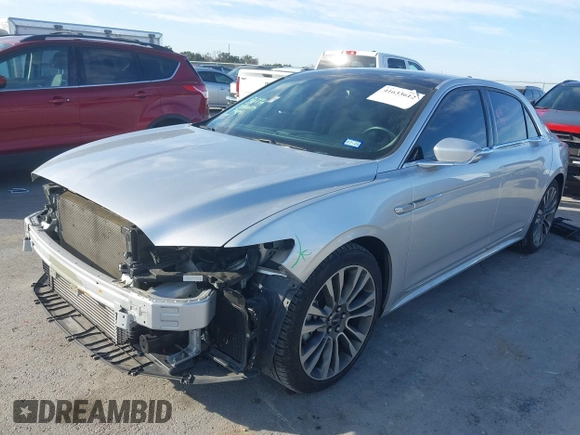 2017 Lincoln Continental Reserve with VIN 1LN6L9NP2H5610567, listed as a IAAI auction lot 41633612 with 45,701 mi miles and . Bid and sale history available at DreamBid. Image 18.
