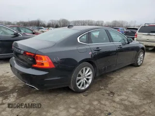 2017 Volvo S90 Momentum with VIN YV1A22MK4H1012268, listed as a Copart auction lot 44632965 with 28,505 mi miles and Salvage Title. Bid and sale history available at carsss.com. Image 3.
