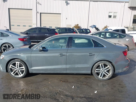 2019 Audi A3 Sedan Premium with VIN WAUBEGFF2K1017259, listed as a IAAI auction lot 41553469 with 51,942 mi miles. Bid and sale history available at carsss.com. Image 14.