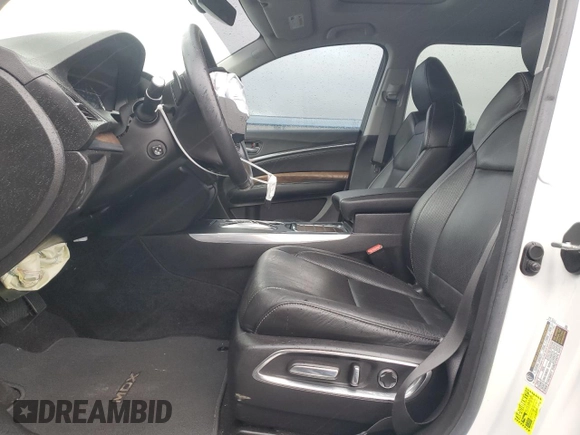 2020 Acura MDX Technology with VIN 5J8YD4H5XLL047443, listed as a Copart auction lot 56631525 with 49,526 mi miles and Salvage title. Bid and sale history available at DreamBid. Image 7.