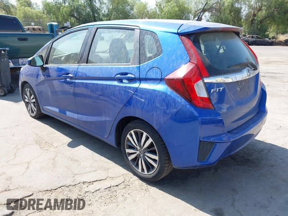 2015 Honda Fit EX-L z VIN 3HGGK5H85FM730218, wystawiony jako IAAI lot #42818190 z przebiegiem 153 822 mil mil oraz . Historia ofert i sprzedaży dostępna na DreamBid. Obrazek 3.