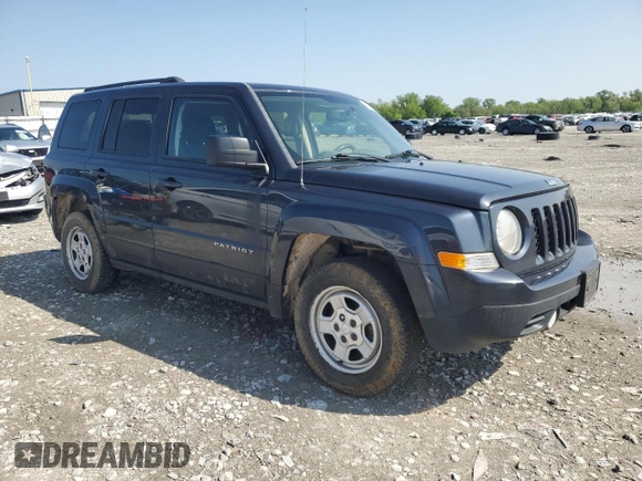 2016 Jeep Patriot Sport z VIN 1C4NJRBB3GD585844, wystawiony jako Copart lot #54298325 z przebiegiem 148 491 mil mil oraz Szkoda całkowita • Salvage title. Historia ofert i sprzedaży dostępna na DreamBid. Obrazek 4.