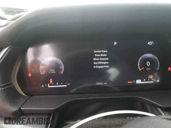 2023 Jeep Grand Cherokee Altitude with VIN 1C4RJHAG5PC533629, listed as a Copart auction lot 50530245 with 38,981 mi miles and Salvage title. Bid and sale history available at DreamBid. Image 9.
