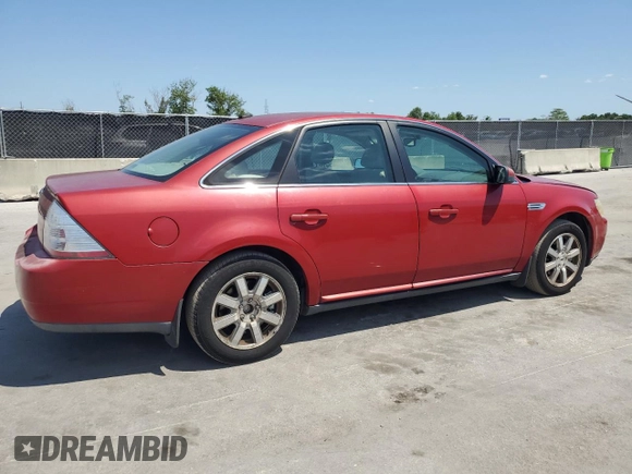 2009 Ford Taurus SEL with VIN 1FAHP24W39G109989, listed as a Copart auction lot 52167345 with 172,027 mi miles and Salvage Title. Bid and sale history available at carsss.com. Image 3.