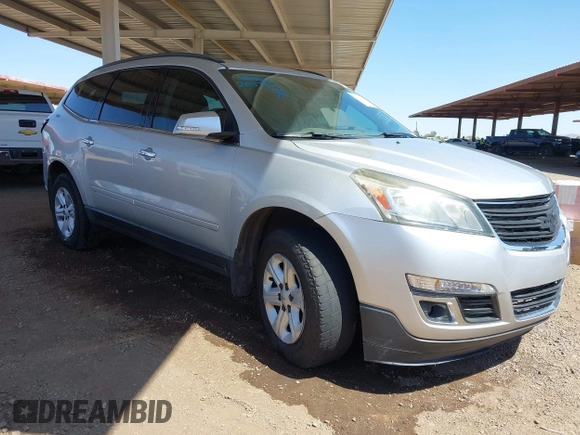 2015 Chevrolet Traverse LT with VIN 1GNKRGKD1FJ124831, listed as a IAAI auction lot 41994262 with 147,224 mi miles. Bid and sale history available at carsss.com. Image 1.