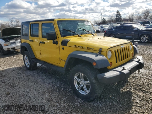 2008 Jeep Wrangler Unlimited Rubicon with VIN 1J8GA69198L576151, listed as a Copart auction lot 42938795 with Not Provided miles and Salvage Title. Bid and sale history available at DreamBid. Image 4.