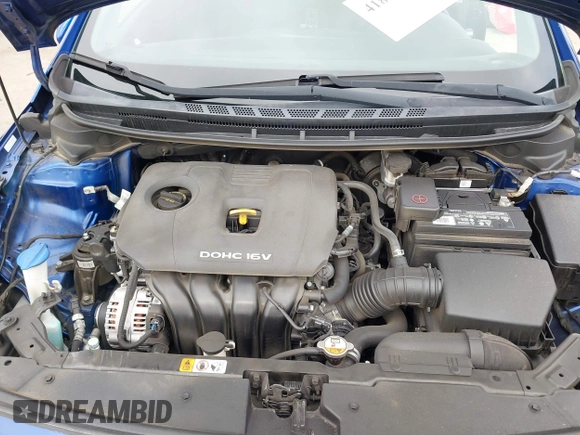 2018 Kia Forte LX with VIN 3KPFK4A77JE222924, listed as a IAAI auction lot 41896103 with 87,816 mi miles. Bid and sale history available at carsss.com. Image 10.