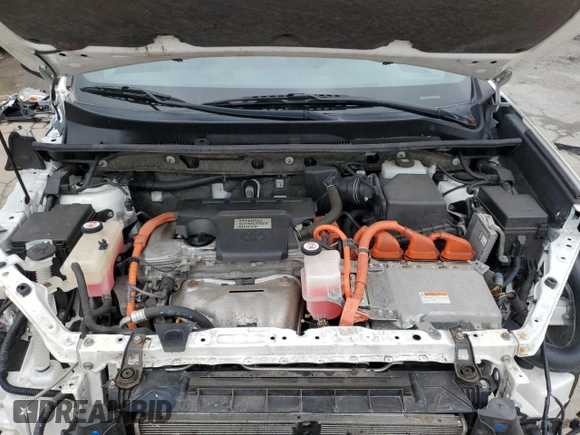2018 Toyota RAV4 Hybrid SE with VIN JTMJJREV1JD172042, listed as a Copart auction lot 61418305 with 143,902 mi miles and Salvage title. Bid and sale history available at DreamBid. Image 12.