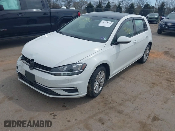 2020 Volkswagen Golf TSI z VIN 3VWG57AU0LM004011, wystawiony jako IAAI lot #41913180 z przebiegiem 111 157 mil mil oraz . Historia ofert i sprzedaży dostępna na DreamBid. Obrazek 2.