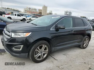 2015 Ford Edge Titanium z VIN 2FMPK3K94FBB41159, wystawiony jako Copart lot #45689115 z przebiegiem 163 283 mil mil oraz Szkoda całkowita • Salvage title. Historia ofert i sprzedaży dostępna na DreamBid. Obrazek 1.