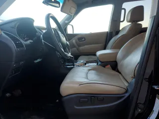2017 Nissan Armada SL with VIN JN8AY2ND6H9005803, listed as a Copart auction lot 83749644 with 113,310 mi miles and Salvage Title. Bid and sale history available at carsss.com. Image 7.