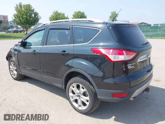 2015 Ford Escape Titanium with VIN 1FMCU9J96FUB58519, listed as a IAAI auction lot 42429369 with 125,541 mi miles and . Bid and sale history available at DreamBid. Image 3.