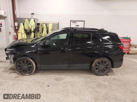 2023 Chevrolet Equinox RS with VIN 3GNAXMEG1PL236903, listed as a IAAI auction lot 41874915 with 45,940 mi miles and . Bid and sale history available at DreamBid. Image 14.