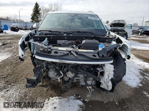 2021 Volkswagen Atlas SEL Premium R-Line with VIN 1V2FR2CA8MC561355, listed as a Copart auction lot 46217855 with 57,076 mi miles and Salvage title. Bid and sale history available at DreamBid. Image 5.