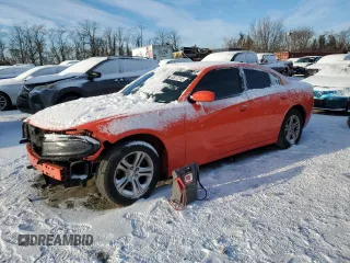 2020 Dodge Charger SXT with VIN 2C3CDXBG5LH144152, listed as a Copart auction lot 88272745 with 146,978 mi miles and Salvage title. Bid and sale history available at DreamBid. Image 1.