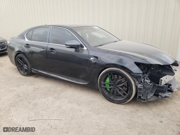 2016 Lexus GS F with VIN JTHBP1BL8GA001255, listed as a Copart auction lot 74519214 with NaN miles and Salvage Title. Bid and sale history available at carsss.com. Image 4.