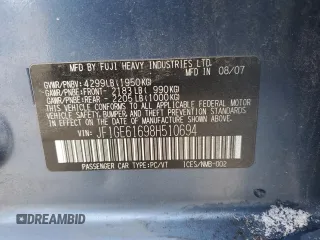 2008 Subaru Impreza Sedan (Natl) i w/Premium Pkg with VIN JF1GE61698H510694, listed as a Copart auction lot 89022735 with 156,806 mi miles and Clean Title. Bid and sale history available at carsss.com. Image 13.