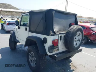 2003 Jeep Wrangler X with VIN 1J4FA39S73P321181, listed as a IAAI auction lot 42462732 with 170,460 mi miles and . Bid and sale history available at DreamBid. Image 3.