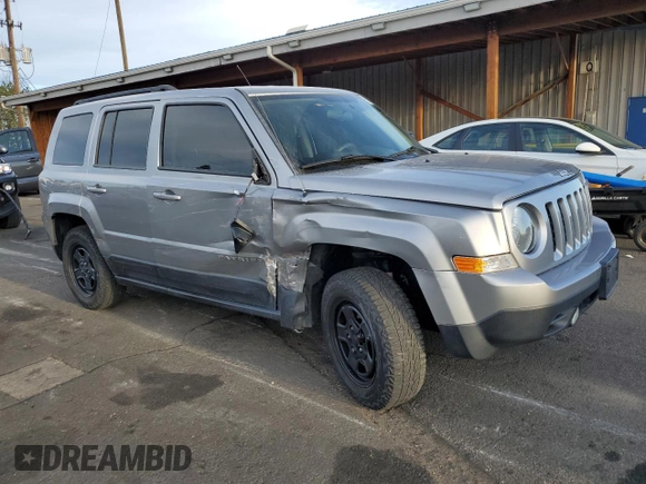 2015 Jeep Patriot Sport with VIN 1C4NJRBB1FD183478, listed as a Copart auction lot 50814495 with 83,497 mi miles and Salvage Title. Bid and sale history available at carsss.com. Image 4.