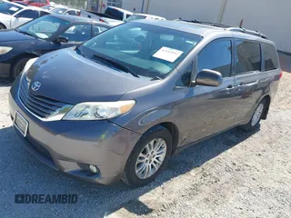 2012 Toyota Sienna XLE AAS with VIN 5TDYK3DC5CS259216, listed as a IAAI auction lot 42143551 with 219,957 mi miles and . Bid and sale history available at DreamBid. Image 17.