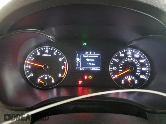 2017 Kia Optima LX with VIN 5XXGT4L3XHG153921, listed as a Copart auction lot 55926695 with 140,246 mi miles and Salvage title. Bid and sale history available at DreamBid. Image 9.