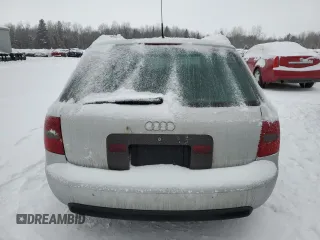 2000 Audi A6 with VIN WAULH54B9YN034724, listed as a Copart auction lot 44119935 with 349,393 mi miles and Clean Title. Bid and sale history available at carsss.com. Image 6.