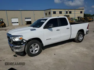 2020 Ram 1500 Big Horn with VIN 1C6RREBTXLN300399, listed as a Copart auction lot 54555895 with 121,723 mi miles and Salvage title. Bid and sale history available at DreamBid. Image 1.