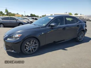 2015 Lexus IS 350 z VIN JTHBE1D24F5021147, wystawiony jako Copart lot #65463955 z przebiegiem 99 454 mil mil oraz Szkoda całkowita • Salvage title. Historia ofert i sprzedaży dostępna na DreamBid. Obrazek 1.