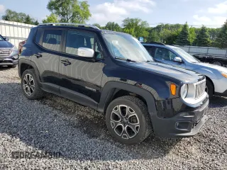 2017 Jeep Renegade Limited with VIN ZACCJBDB9HPF72675, listed as a Copart auction lot 60652875 with 80,552 mi miles and Salvage title. Bid and sale history available at DreamBid. Image 4.