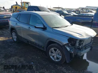 2024 GMC Terrain SLE with VIN 3GKALMEG9RL305719, listed as a IAAI auction lot 41488552 with 12,514 mi miles. Bid and sale history available at carsss.com. Image 1.