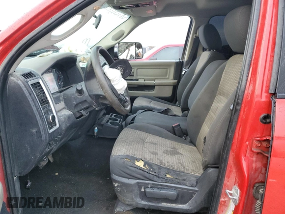 2012 Ram 2500 Big Horn with VIN 3C6UD5DL2CG180922, listed as a Copart auction lot 83797704 with 235,826 mi miles and Salvage Title. Bid and sale history available at carsss.com. Image 7.