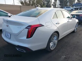 2024 Cadillac CT4 Premium Luxury with VIN 1G6DB5RK8R0131948, listed as a IAAI auction lot 41934270 with 558 mi miles. Bid and sale history available at carsss.com. Image 4.