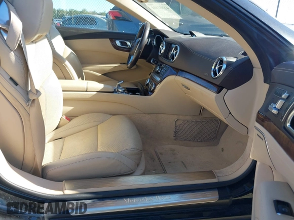 2013 Mercedes-Benz SL 550 with VIN WDDJK7DA2DF011343, listed as a IAAI auction lot 41102104 with 74,613 mi miles and . Bid and sale history available at DreamBid. Image 5.