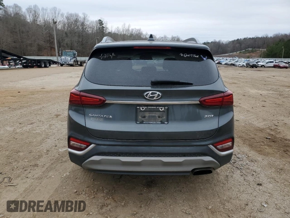 2019 Hyundai Santa Fe Ultimate with VIN 5NMS53AA6KH139894, listed as a Copart auction lot 44133575 with 145,053 mi miles and Salvage Title. Bid and sale history available at carsss.com. Image 6.
