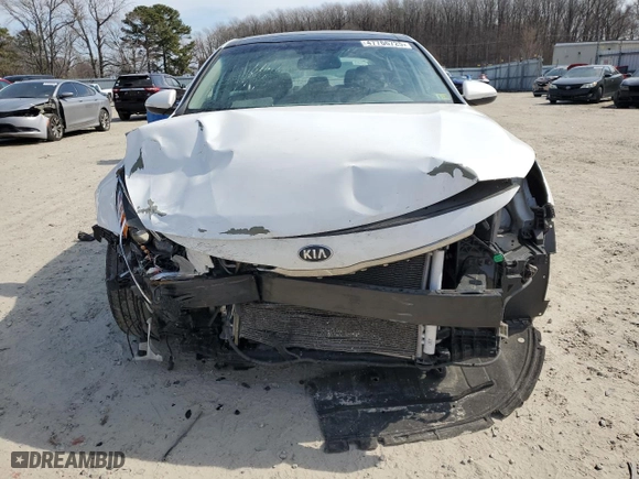 2016 Kia Optima EX with VIN 5XXGU4L38GG080835, listed as a Copart auction lot 47766725 with 136,353 mi miles and Salvage Title. Bid and sale history available at carsss.com. Image 5.