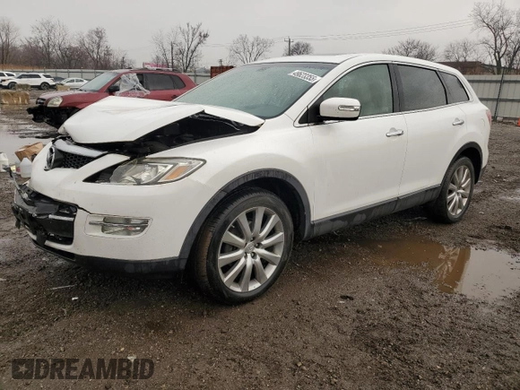 2009 Mazda CX-9 Grand Touring with VIN JM3TB38A590174074, listed as a Copart auction lot 49623355 with 123,531 mi miles and Salvage Title. Bid and sale history available at carsss.com. Image 1.