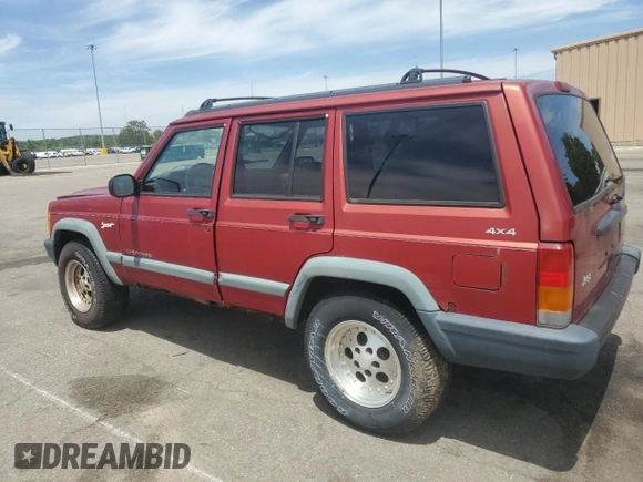 1998 Jeep Cherokee Sport with VIN 1J4FJ68S2WL285432, listed as a Copart auction lot 57183145 with 284,162 mi miles and Clean title. Bid and sale history available at DreamBid. Image 2.