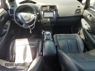 2013 Nissan LEAF SL with VIN 1N4AZ0CP3DC403886, listed as a Copart auction lot 54943805 with 58,196 mi miles and Clean title. Bid and sale history available at DreamBid. Image 8.