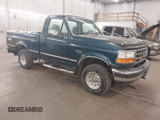 1994 Ford F-150 with VIN 1FTEF14N3RLB18233, listed as a IAAI auction lot 42193773 with 211,804 mi miles and . Bid and sale history available at DreamBid. Image 1.