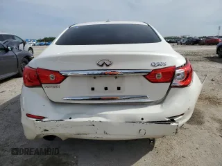 2017 Infiniti Q50 Premium with VIN JN1EV7AP4HM732408, listed as a Copart auction lot 58700435 with 103,304 mi miles and Salvage title. Bid and sale history available at DreamBid. Image 6.