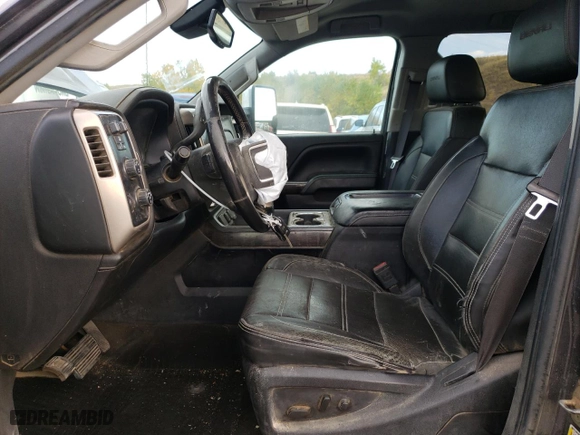 2015 GMC Sierra 2500HD Denali with VIN 1GT120E83FF603057, listed as a Copart auction lot 74940374 with 0 mi miles and Salvage Title. Bid and sale history available at carsss.com. Image 7.