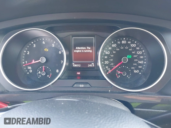 2020 Volkswagen Tiguan S z VIN 3VV1B7AX4LM098567, wystawiony jako IAAI lot #41504191 z przebiegiem 106 012 mil mil oraz . Historia ofert i sprzedaży dostępna na DreamBid. Obrazek 7.